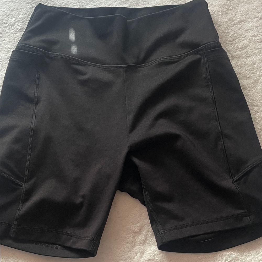 PINK Victoria's Secret Black Bike Shorts